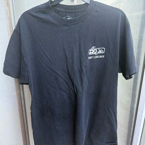 Lurking class by sketchy tank dont look back Black Graphic T-Shirt